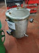 *NO RESERVE* Stainless Steel Tank