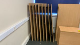 *NO RESERVE* Group Of Approximately 14 x Straight Wooden Foldout Tables