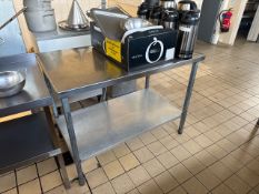 *NO RESERVE* Stainless Steel Prep Table