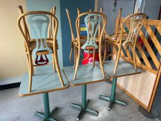 *NO RESERVE* 10x Canteen Tables and 20x Chairs