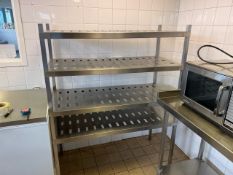 *NO RESERVE* Stainless Steel Shelving