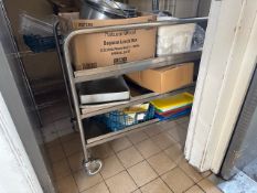 *NO RESERVE* Stainless Steel Catering Trolley