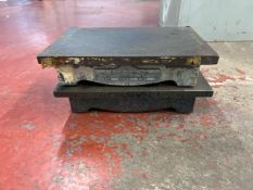*NO RESERVE* Metal Surface Plate x2