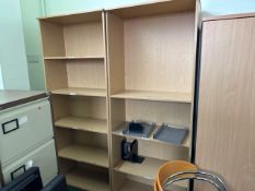 *NO RESERVE* Wooden Bookcase Units x4