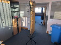 *NO RESERVE* Metal Black Coat Stand