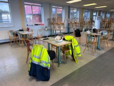 *NO RESERVE* 10x Canteen Tables and 20x Chairs