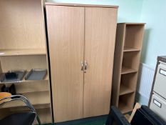 *NO RESERVE* Wooden Storage Cupboard x2