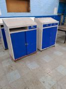 *NO RESERVE* 2 x Metal Instructor Work Stations