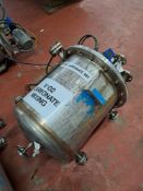 *NO RESERVE* Stainless Steel Vertical Mixing Tank