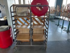 *NO RESERVE* Metal 2 Side Tray Trolley