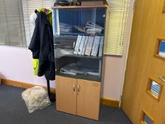 *NO RESERVE* Glass Door Display Cabinet