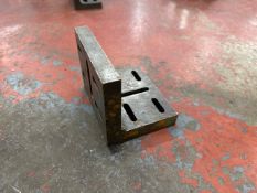 *NO RESERVE* 90 Degree Slotted Metal Angle Plate