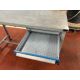 *NO RESERVE* Grey Metal Work Table With Drawers - Image 5 of 7