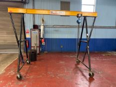 *NO RESERVE* 1 Tonne A Frame Portable Gantry Crane