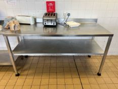 *NO RESERVE* Stainless Steel Prep Table