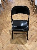 Black Folding Chair