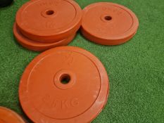 2.5kg Plates x4