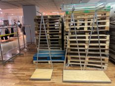 Pair Of Merchandising Stands