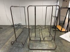 Metal Hanging Rails x4