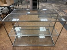 Glass Display Units x2