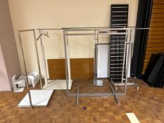 Assorted Hanging Rails x5