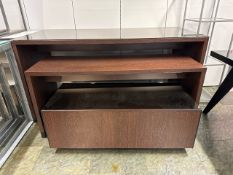 Trio of Nesting Wood Merchandising Tables