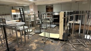 Job Lot Of Assorted Hanging Rails