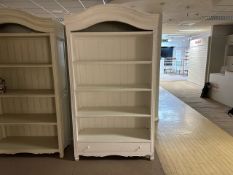 White Wood Display Wardrobe