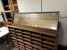Wooden Shirt Box With Mirrors