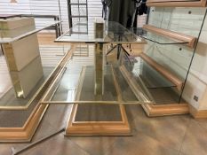 Tiered Glass Display Unit