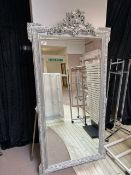 Detailed Framed Wall Mirror