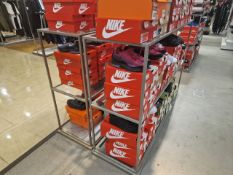 Metal Display Shelves x4