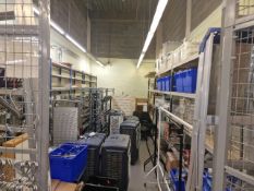 Store Room Of Metal Racking