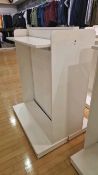 White Wooden Display Stand