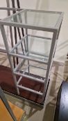 Metal Hanging Stands x2