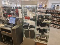Glass Display Cabinet With Light