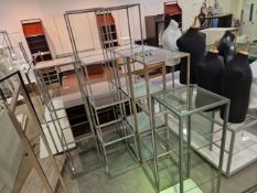 Assortment Of Cube Shelves x7