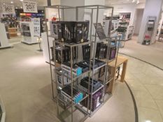 4 Cube Metal Shelving Displays