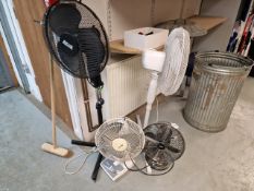 Assorted Office Fans