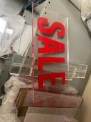 SALE Acrylic Signs