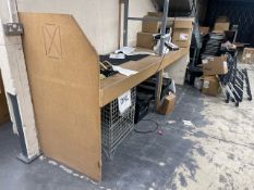 Wooden Work Bench Area