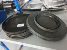 5 x cast Merrychef turntables