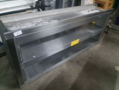 Wall Mounted 2 Tier Heated Gantry