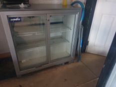 Prodis bottle chiller - with sliding glass doors