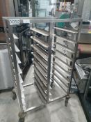 Stainless Steel Double Tray Trolley
