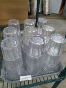 18 x polycabonate rocks glasses