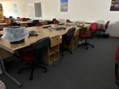 Desks x4 & Chairs x4