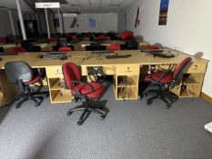 Desks x3 & Chairs x3