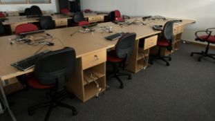 Desks x4 & Chairs x4
