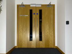 Double Fire Doors